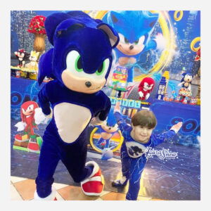 sonic personagem vivo