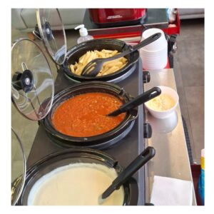 Barraquinhas gourmet massa penne São Paulo