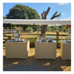 barraquinhas de caldos e churrasco gourmet para aniversário na fazenda em São Paulo